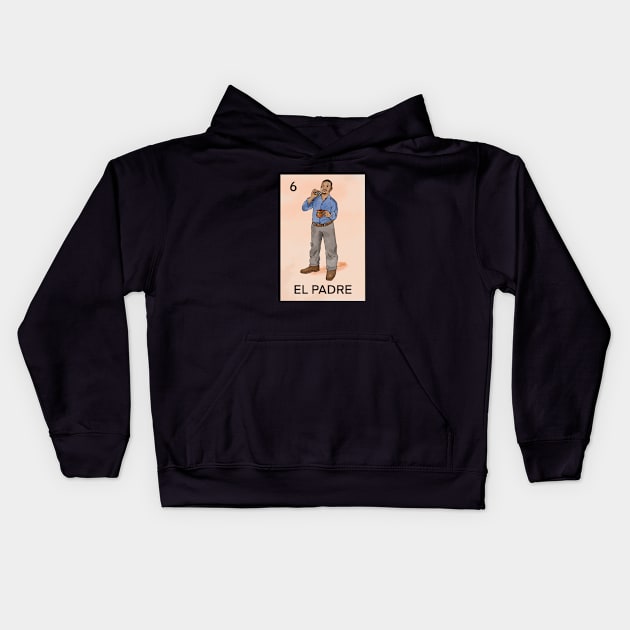 Dia Del Padre Kids Hoodie by La Monarca Bakery